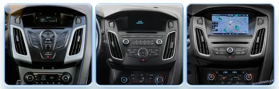 Android 12 multimedia GPS pro vozy Ford Focus 3 2012-2017