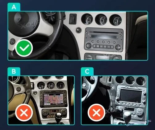 Android 12 Car DVD GPS Navigace pro vozy Alfa Romeo Spider Brera 159
