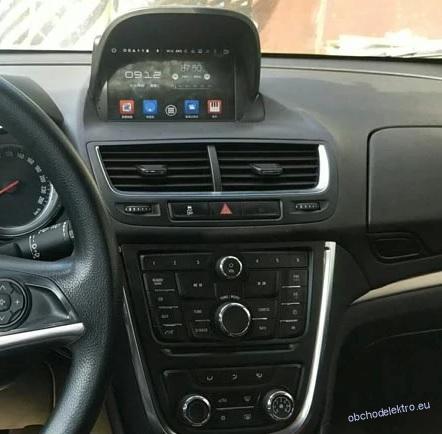 Android 10 GPS navigace pro vozy Opel Mokka 2012-16