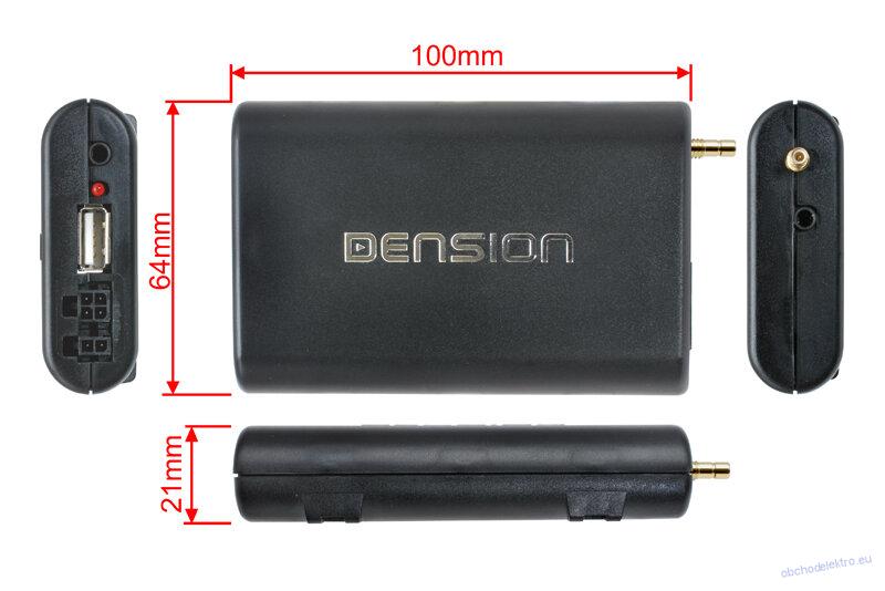 Dension DAB+A radiový přijímač