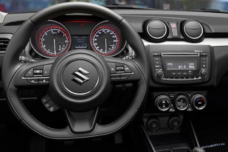 Rámeček autorádia 2DIN Suzuki Swift IV. (17->) černá lesklá