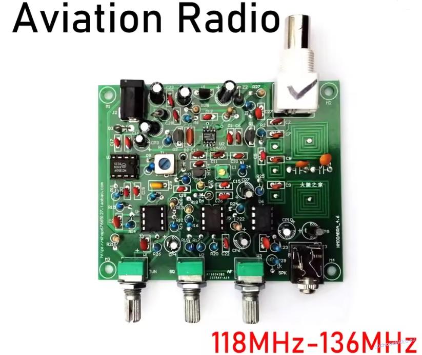 Přijímač leteckého pásma 118-135MHz, STAVEBNICE