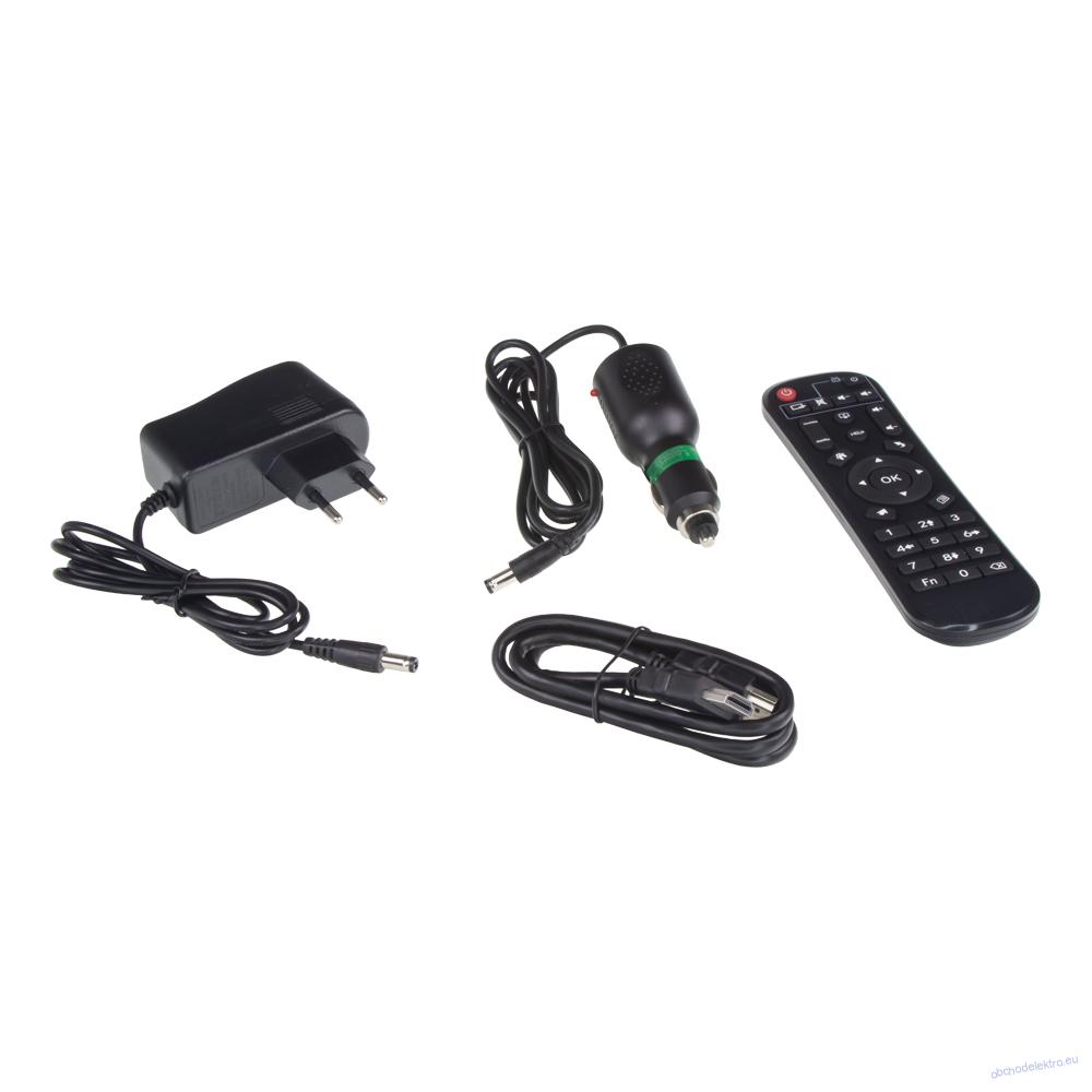 Multimediální přehrávač s OS Android, HDMI / AV výstup, 2x USB + micro SD