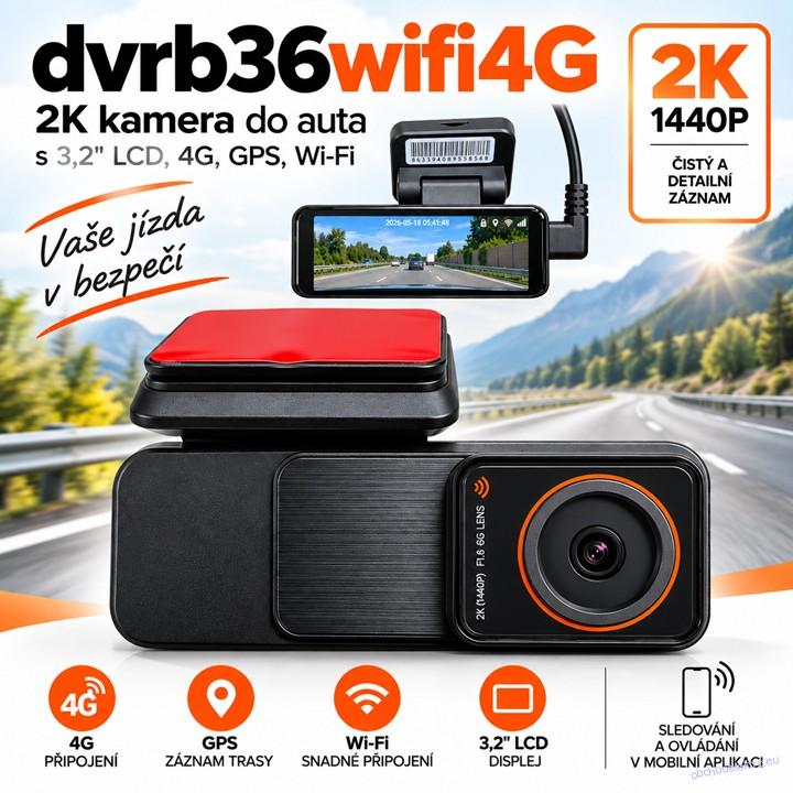 2K kamera s 3,2" LCD, 4G, GPS, Wi-Fi