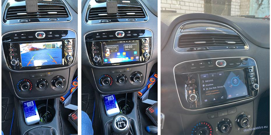Android 11 GPS navigace Fiat / Grande / Punto / Linea 2012-2015