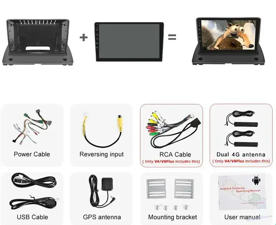 GPS navigace Android Volvo XC90 2004-2014 Auto GPS