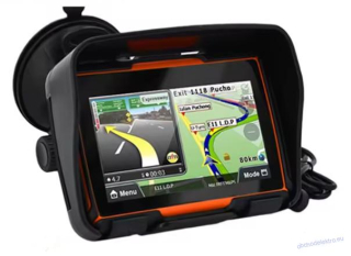 4.3" Moto GPS navigace voděodolná iGO Primo EU