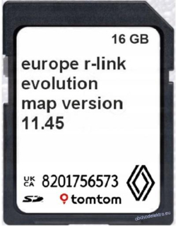 Renault R-LINK EVO Tom Tom mapy 2026