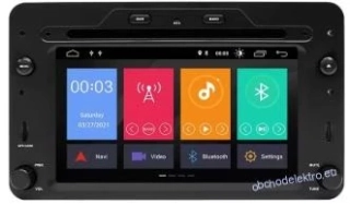 Android 12 Car DVD GPS Navigace pro vozy Alfa Romeo Spider Brera 159