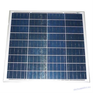 Fotovoltaický solární panel 12V/60W polykrystalický 630x680x30mm