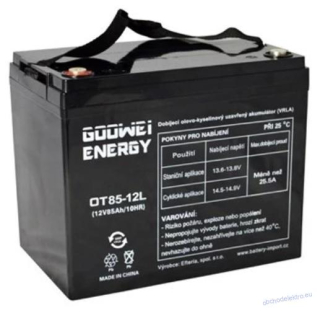 Trakční olověný akumulátor 12V 85Ah GOOWEI ENERGY OTL85-12 DEEP CYCLE