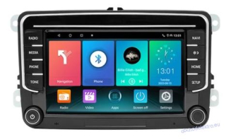 VW SKZ Android 14 pro VW PASSAT B5,6, Golf 5,6 2GB/16GB