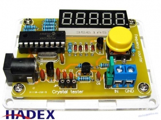 Čítač 1Hz-50MHz+tester krystalů, STAVEBNICE