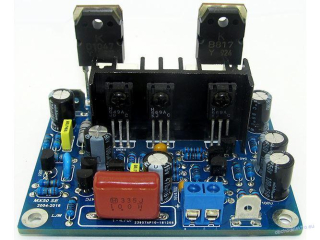 Zesilovač 2x 100W, 2x modul MX50, STAVEBNICE