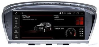 Multimediální monitor pro BMW E60, 61, 62, 63 / E90, 91 s 8,8" LCD, Android 11.0, WI-FI, GPS, Carplay