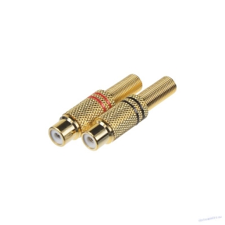 Konektor CINCH GOLD samice-pár