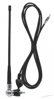 Calearo AM-FM / DAB-DAB+ univerzální anténa do střechy nebo na blatník, kabel 2,5m