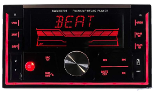 2DIN autorádio MP3/2x USB/SD/Bluetooth/AUX/APP