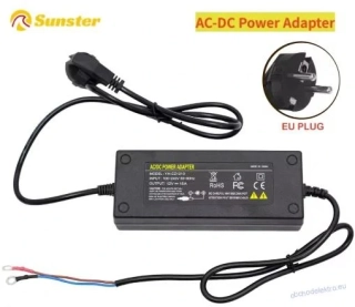 AC adaptér 220V/12V 12A napájení pro nezávislá topení