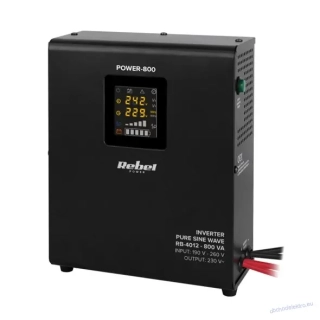 Zdroj záložní REBEL POWER-800 12/230V 800VA 500W nástěnný