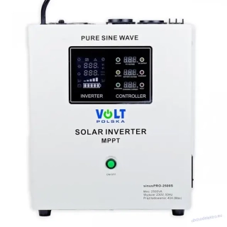 Solární regulátor VOLT Sinus Pro 2500 S 24/230V 2500VA 1800W MPPT 40A