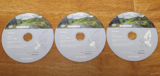 AUDI RNS-E NAVIGATION PLUS CD-TV EUROPE - DVD 3 - UPDATE MAP