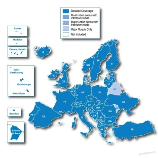 Aktualizace map Garmin CN Europe 2026.20