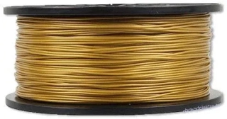 Tisková struna 1,75mm zlatá, materiál ABS, cívka 1kg /3D tisk/