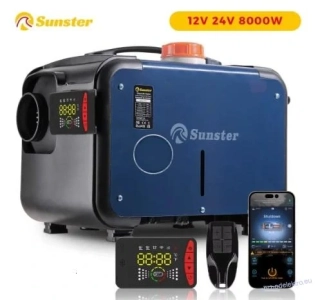 Nezávislé topení All in one 12V/24V 8KW