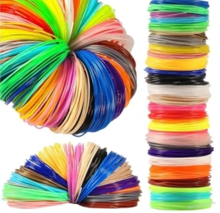 NÁPLNĚ DO 3D PERA PEN Filament PLA - SADA 20 BAREV MIX 100 m