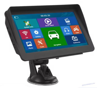 7" GPS navigace TRUCK 256MB/16GB iGO Primo 2025 Q2 + SUN