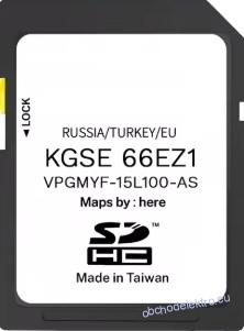 Aktualizace map pro vozy MAZDA KGSE66EZ1 2024 EUROPA 2 3 6 CX-3 CX-5 CX-9