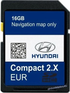 Aktualizace map KARTA PRO GPS NAVIGACI HYUNDAI GEN2 2025 EUROPA i20 SANTA FE TUCSON