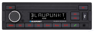Blaupunkt Valencia 200 DAB BT - autorádio s MP3 přehrávačem, DAB, Bluetooth, USB a AUX-IN