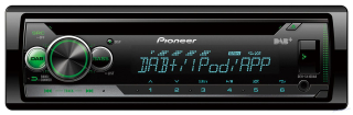 Pioneer DEH-S410DAB - Autorádio s CD/MP3 přehrávačem, DAB, USB, iPodem a AUX-IN