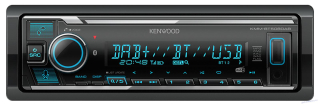 Kenwood KMM-BT508DAB - Autorádio s MP3 přehrávačem, DAB, Bluetooth, USB, iPod a AUX-IN