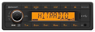 Continental TRD7411U-OR - Autorádio s MP3 přehrávačem a DAB / USB / AUX-IN