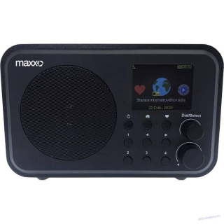 Internetový radiopřijímač s DAB+ Maxxo DT02 černý