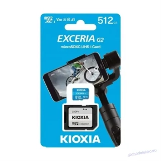 Karta paměťová KIOXIA micro SD 512 GB s adaptérem