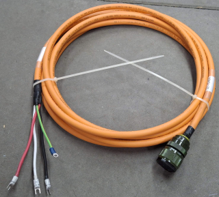 Napájecí kabel servopohonu Haas délka 5M